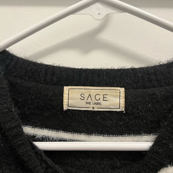 Sage the label black striped sweater - Picture 3 of 5